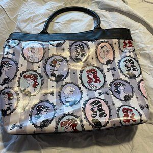 Fluff Vintage Style Cameo Tote